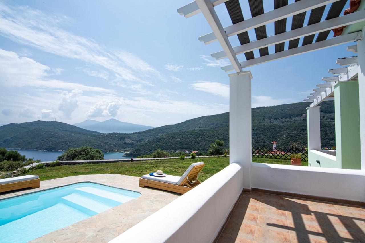 Nafsika Villas Apartments Ex Petra Mare Village Kerveli Dış mekan fotoğraf
